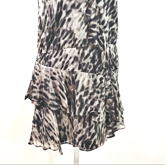 BCBGmaxazaria Animal Print  Sleeveless Tunic - Picture 4 of 8